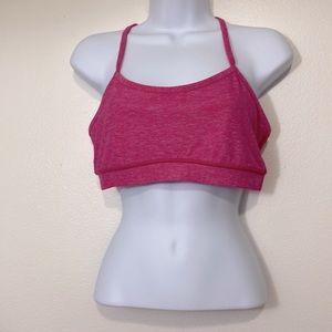 Lululemon Hot Pink Ladies Size 12 Sports Bra